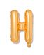 folie ballon H goud H - 14200246 - HEMA