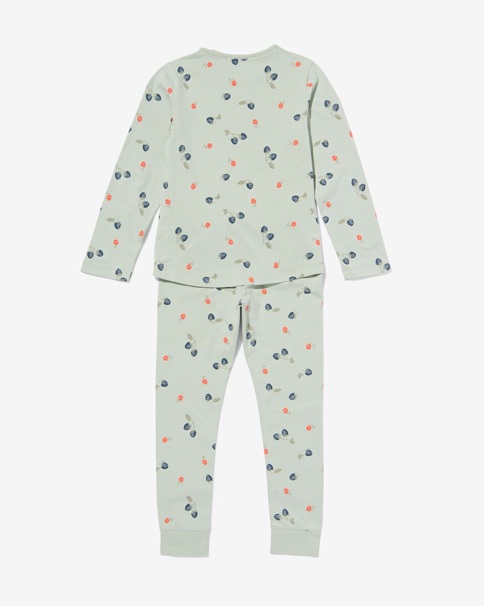 kinder pyjama bramen lichtgroen lichtgroen - 1000030833 - HEMA