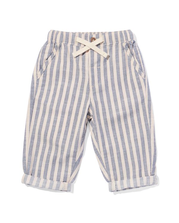 babybroek strepen grijs grijs - 33124970GREY - HEMA babybroek strepen grijs grijs - 33124970GREY - HEMA