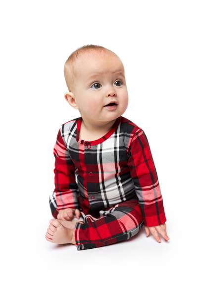 baby pyjama ruiten rood rood - 1000025963 - HEMA