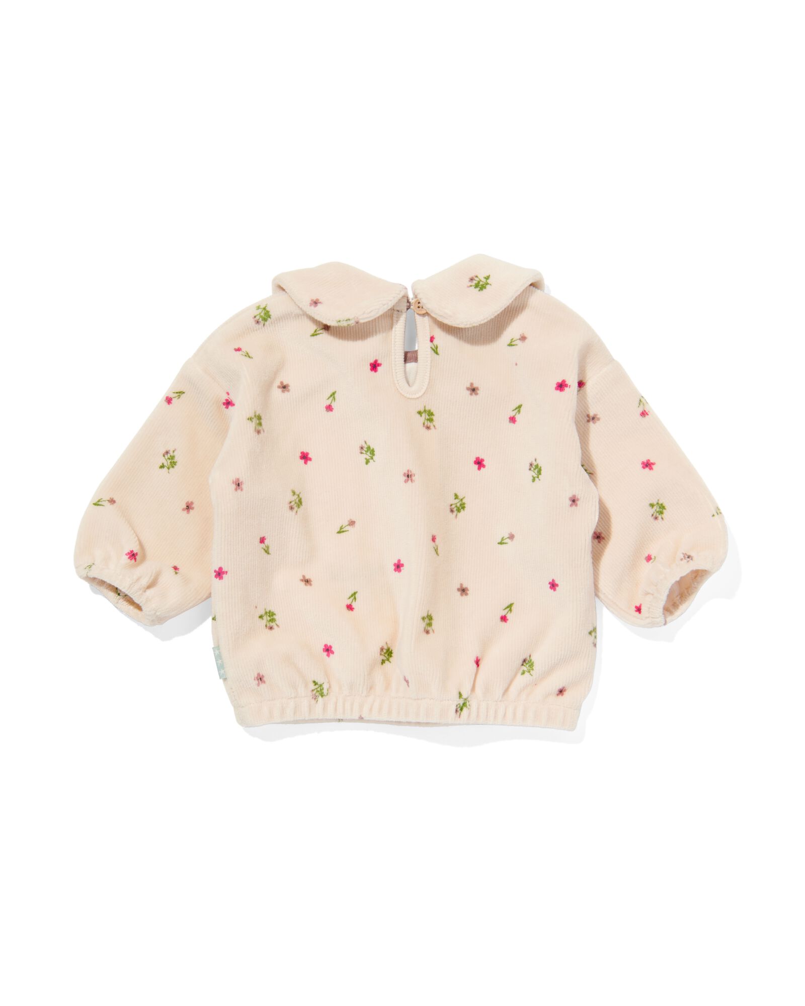 newborn sweater met kraag ecru ecru - 33475210ECRU - HEMA