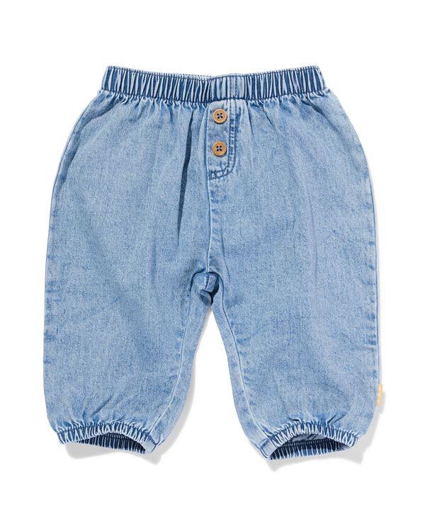 newborn jeans denim denim - 33412620DENIM - HEMA