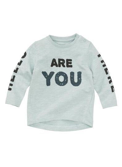 baby t-shirt grijs - 1000010132 - HEMA