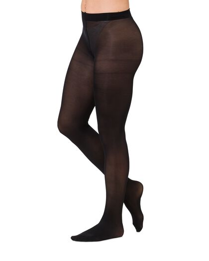 2-pak pantys 40 denier zwart zwart - 1000001140 - HEMA