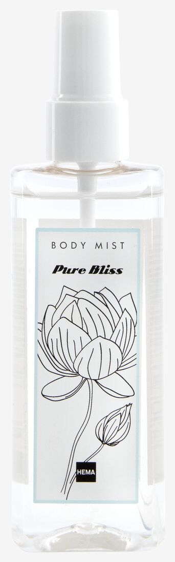 body mist pure bliss natural 100ml - 11280010 - HEMA
