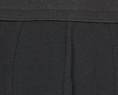 herenboxers kort real lasting cotton  - 2 stuks zwart XL - 19175214 - HEMA