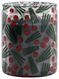 kaarsvaasje groen Ø6.5x8 mistletoe - 13502784 - HEMA