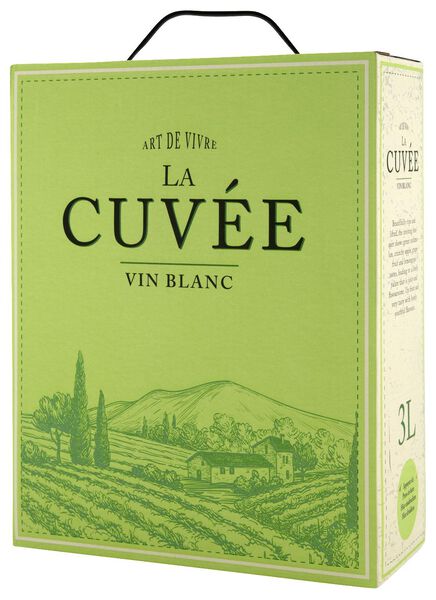 La Cuvéé wijntap wit 3L - 17371371 - HEMA