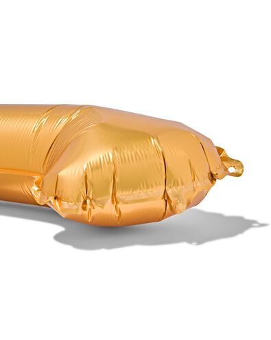 folie ballon 1 goud 1 - 14200266 - HEMA