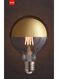 LED lamp 4W - 280 lm - globe - kopspiegel goud - 20020060 - HEMA