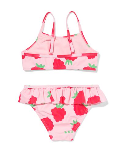 kinderbikini framboos roze roze - 22250170PINK - HEMA