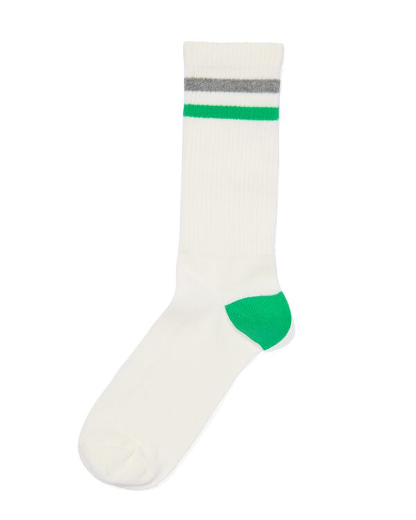 heren sokken met katoen sportief wit - 4102640WHITE - HEMA