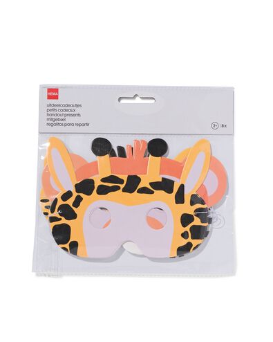 papieren maskers - 8 stuks - 14200301 - HEMA