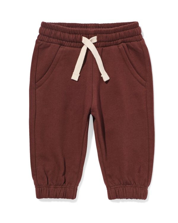 baby sweatbroek  bruin bruin - 33166870BROWN - HEMA