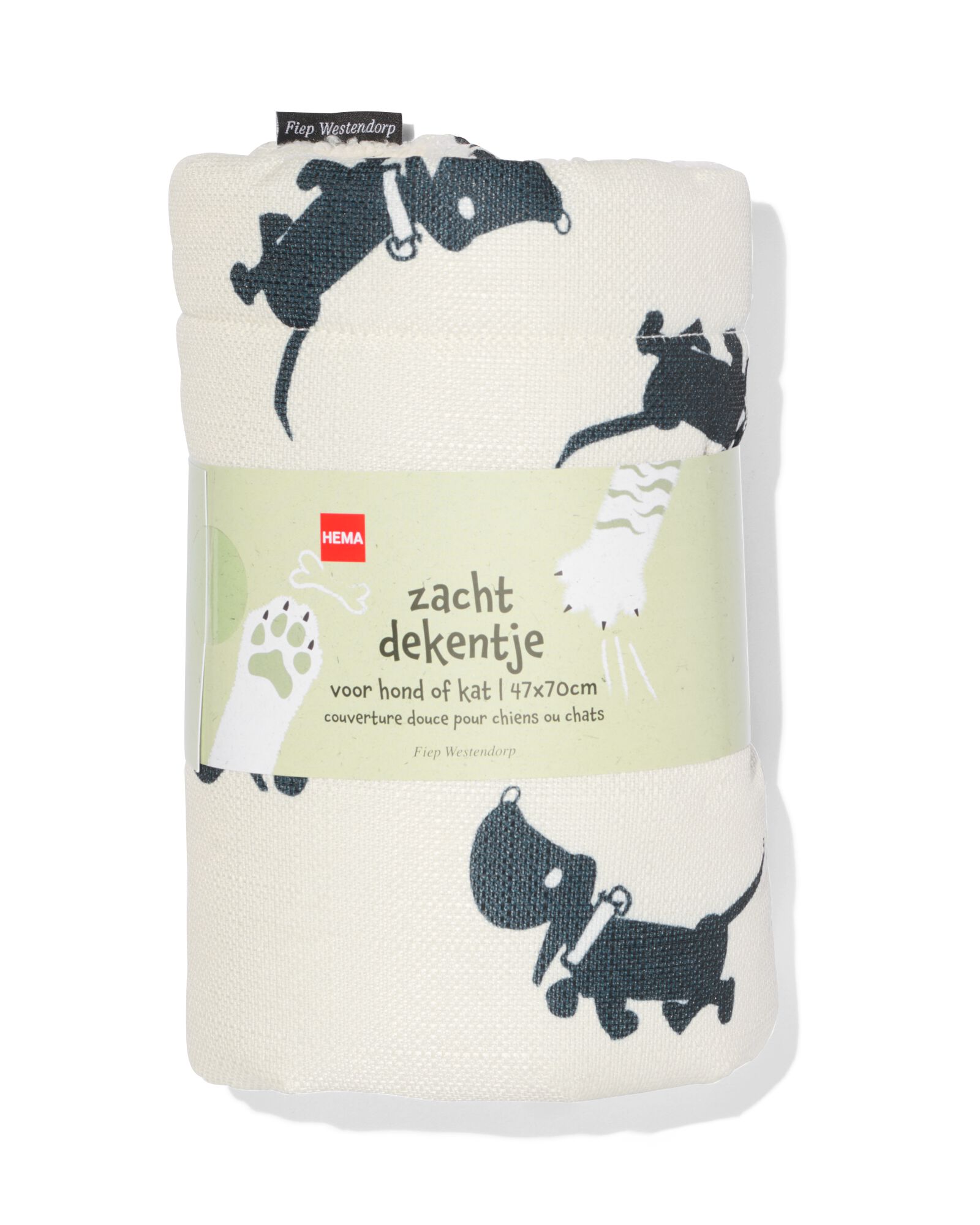 Takkie deken voor hond of kat 47x70cm - 61140265 - HEMA