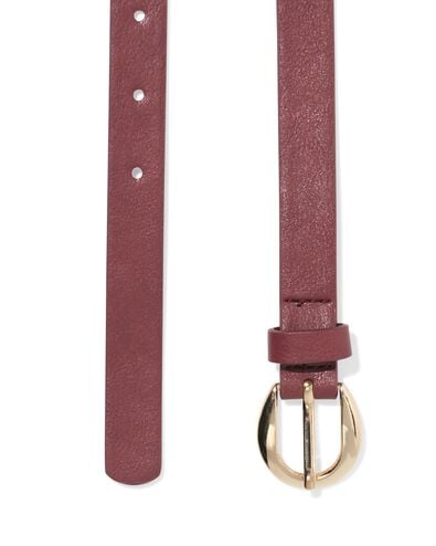damesriem donkerrood donkerrood donkerrood - 16360080DARKRED - HEMA damesriem donkerrood donkerrood donkerrood - 16360080DARKRED - HEMA
