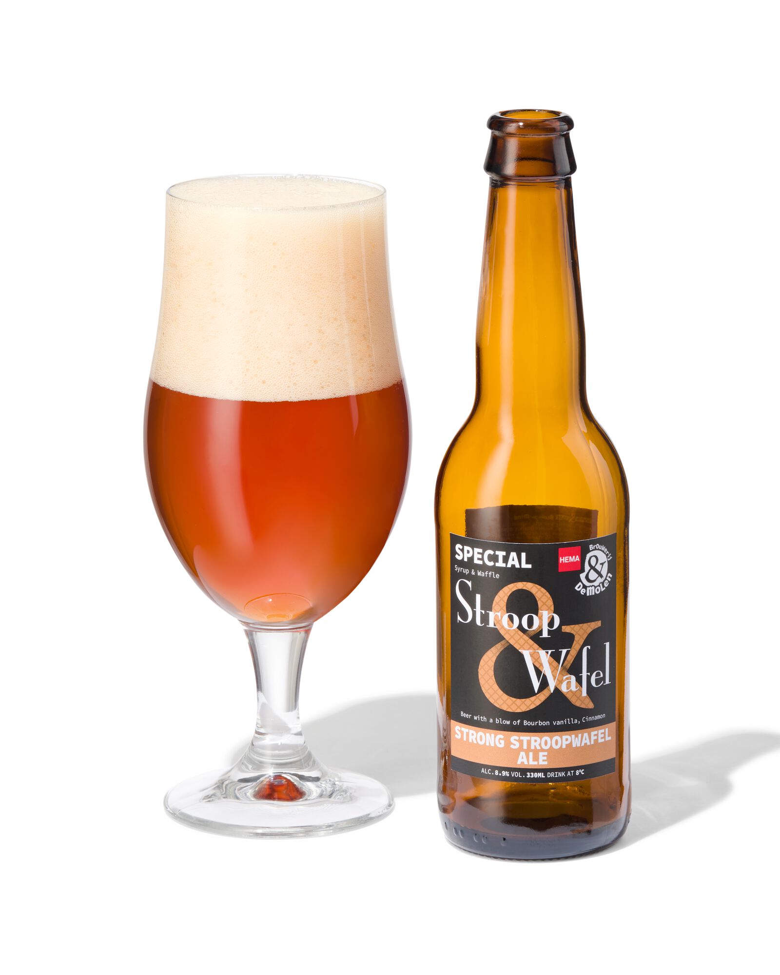 Stroop & Wafel bier 0.33L - 17430014 - HEMA