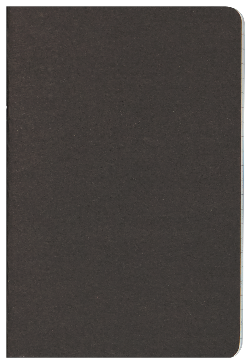 schriften zwart A6 gelinieerd - 3 stuks - 14102924 - HEMA