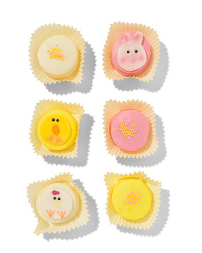 petit fours Pasen - 6 stuks - 24262201 - HEMA