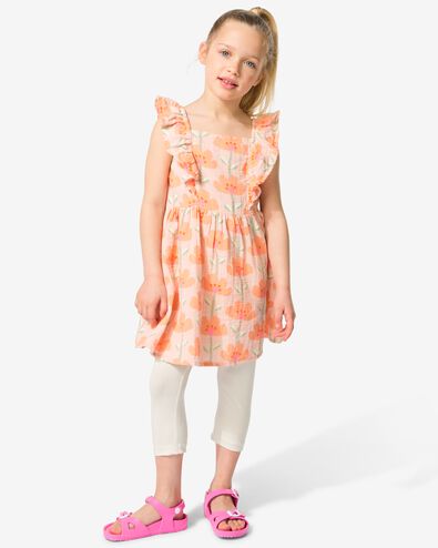kinderjurk bloemen lichtroze lichtroze - 30869019LIGHTPINK - HEMA