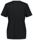dames t-shirt zwart zwart - 1000023509 - HEMA
