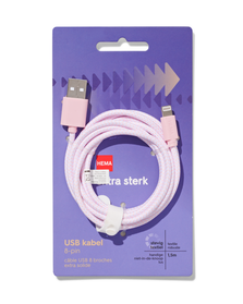 USB laadkabel 8-pin - 39630048 - HEMA