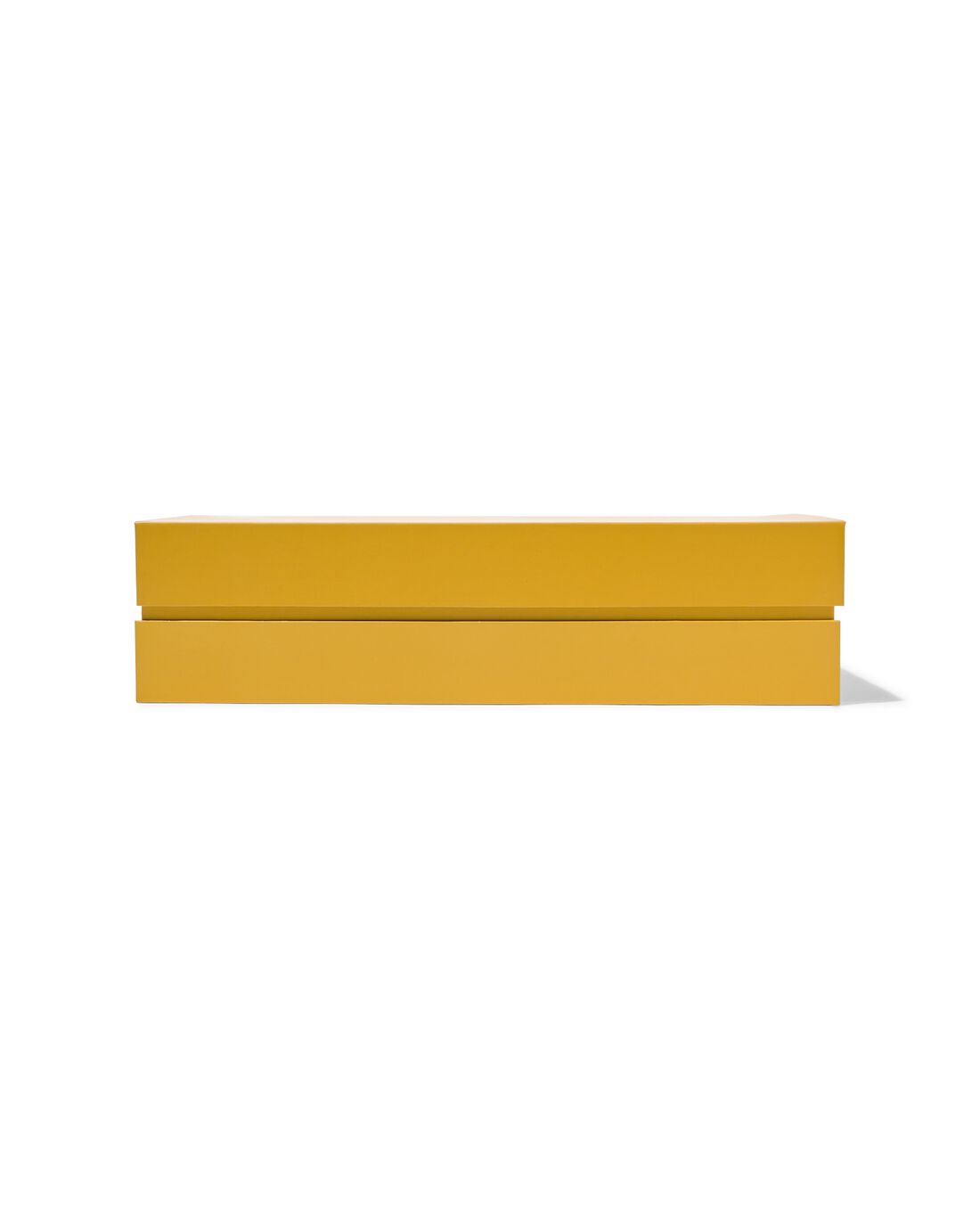HEMA Decoratieve Opbergdoos Met Deksel 21x30.8x8 Geel (geel)