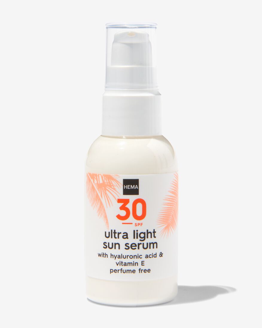 ultra light sun serum SPF30 - 50ml - 11610278 - HEMA