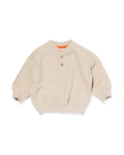 baby sweater zand 74 - 33192043 - HEMA