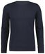 herentrui donkerblauw donkerblauw - 1000021324 - HEMA