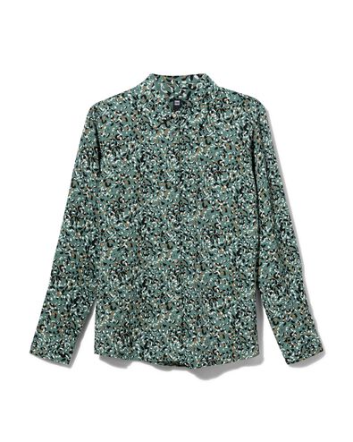 dames blouse Bobbie donkerblauw - 1000029577 - HEMA