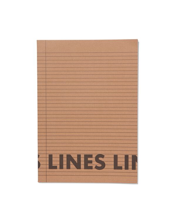 schriften A4 gelinieerd - 3 stuks - 14170058 - HEMA