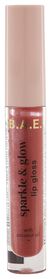 B.A.E. lip gloss sparkle & glow 02 berry brillant - 17750062 - HEMA