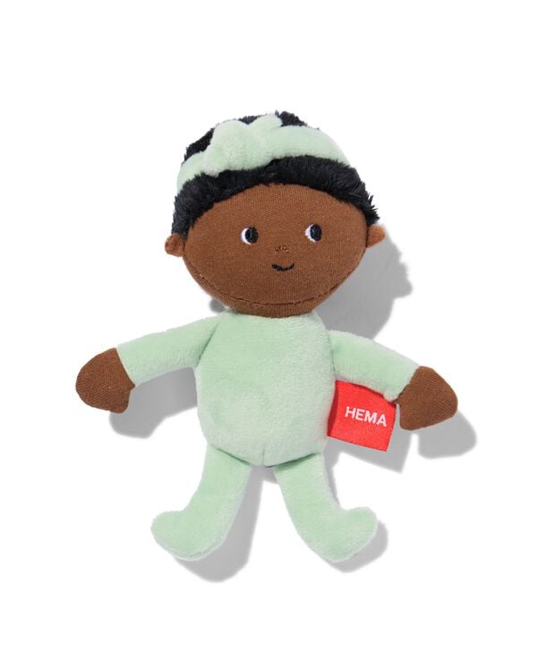 mini popje 15cm groen - 15100618 - HEMA