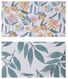 enveloppen met kaart 10x18 bladeren/bloemen - 2 stuks - 14700575 - HEMA