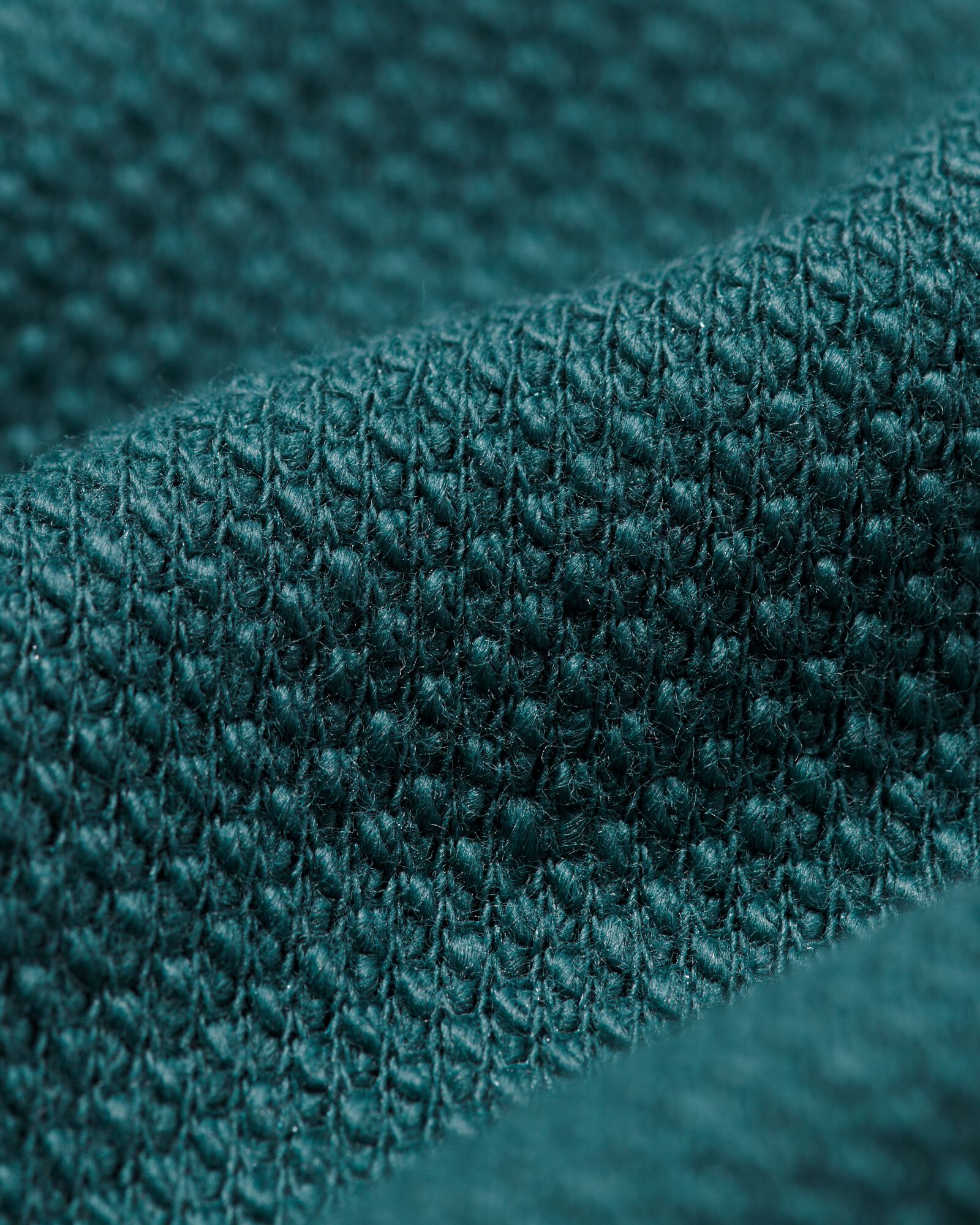 kinder sweater structuur blauw - 1000032474 - HEMA