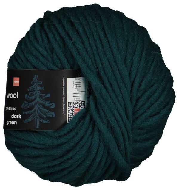 garen wol 50gram donkergroen donkergroen - 1000029309 - HEMA
