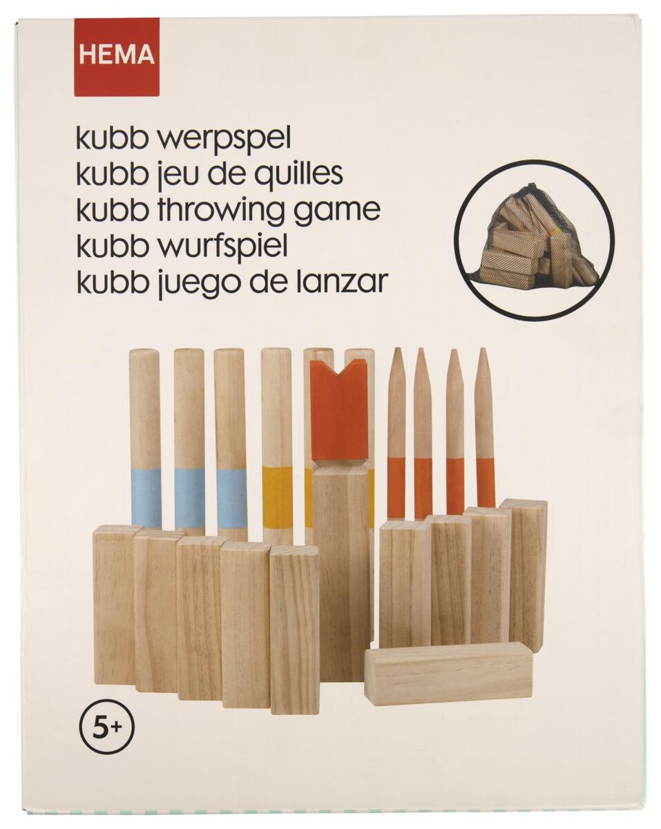 kubb werpspel - 15870038 - HEMA