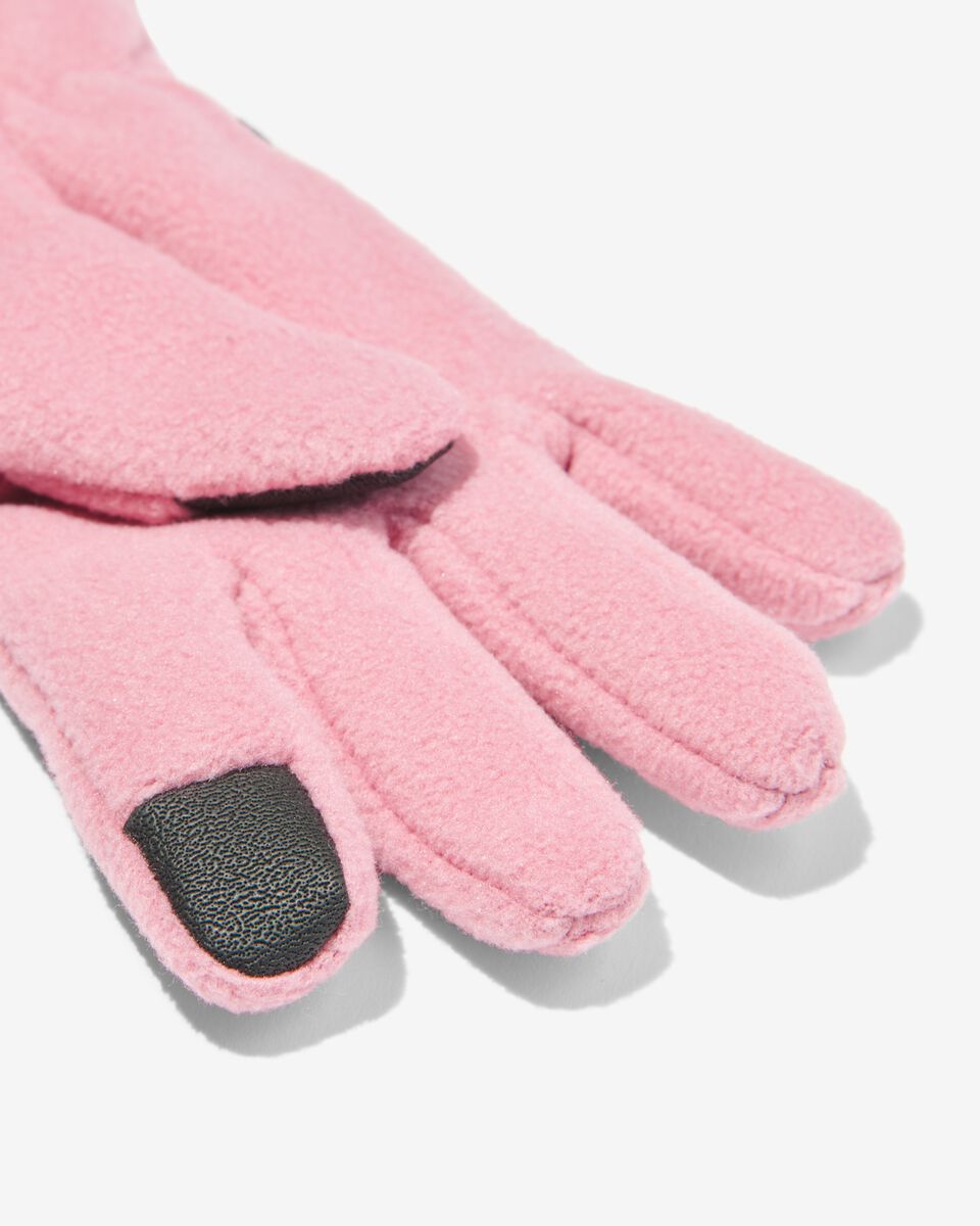 kinder handschoenen met touchscreen roze roze - 16731030PINK - HEMA