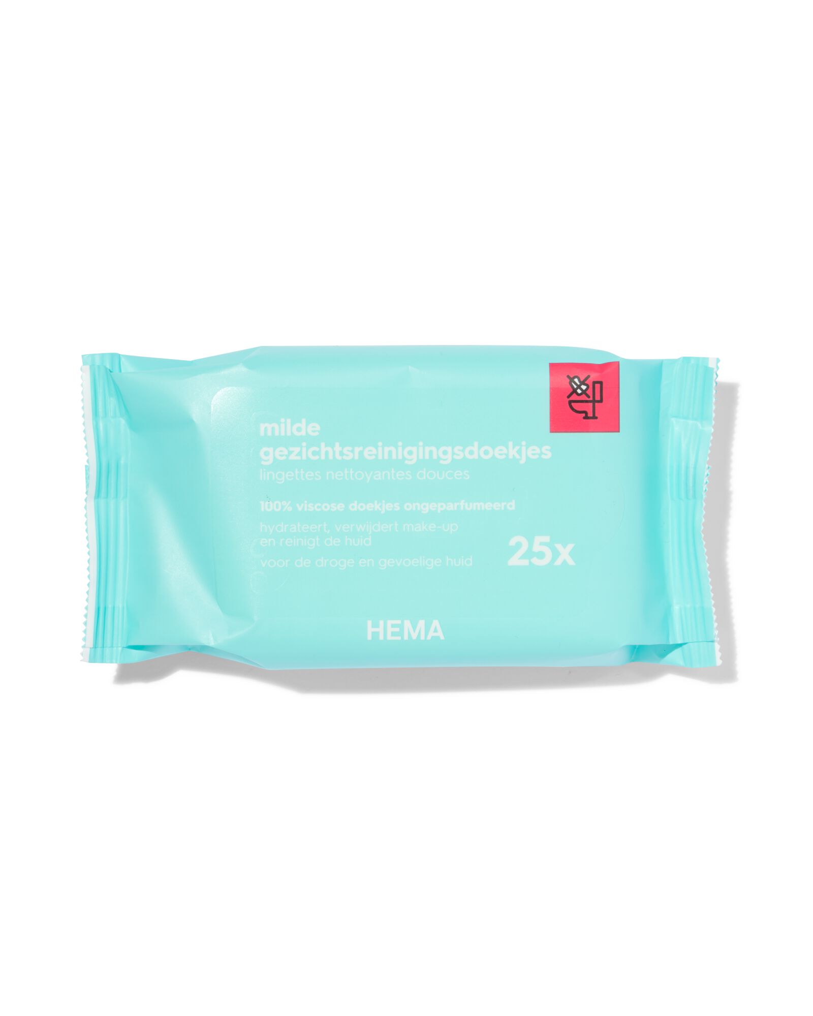 HEMA Gezichtsreiningsdoekjes Droge+gevoelige Huid - 25 Stuks