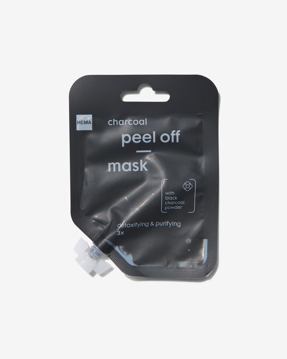 peel-off masker houtskool - 17860235 - HEMA