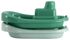 badbootjes 15cm groen - 2 stuks - 15190008 - HEMA