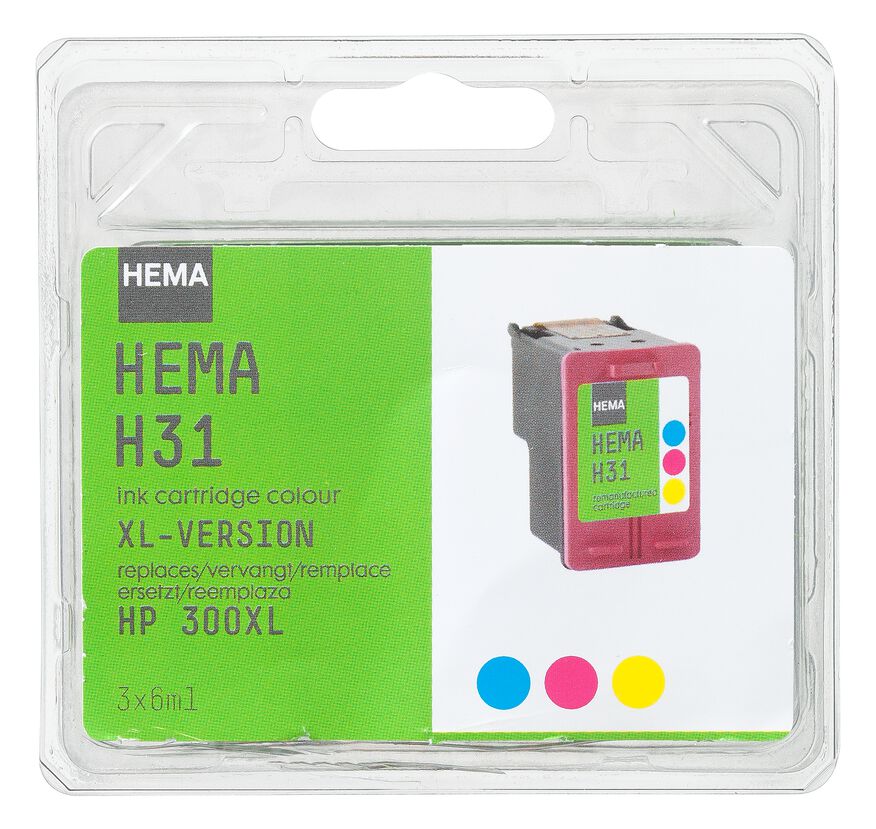 Hema HEMA HEMA cartridge H31 voor de HP300CXL aanbieding