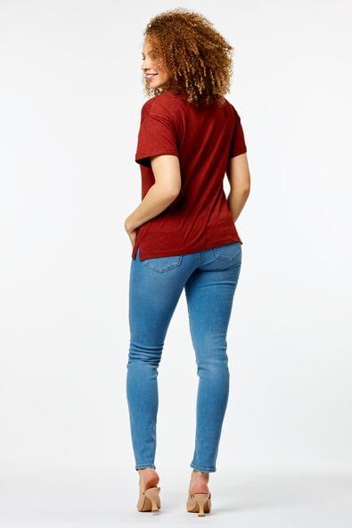 dames jeans - skinny fit lichtblauw 42 - 36307530 - HEMA