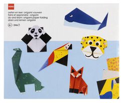 oefen en leer: origami vouwen - 15920130 - HEMA