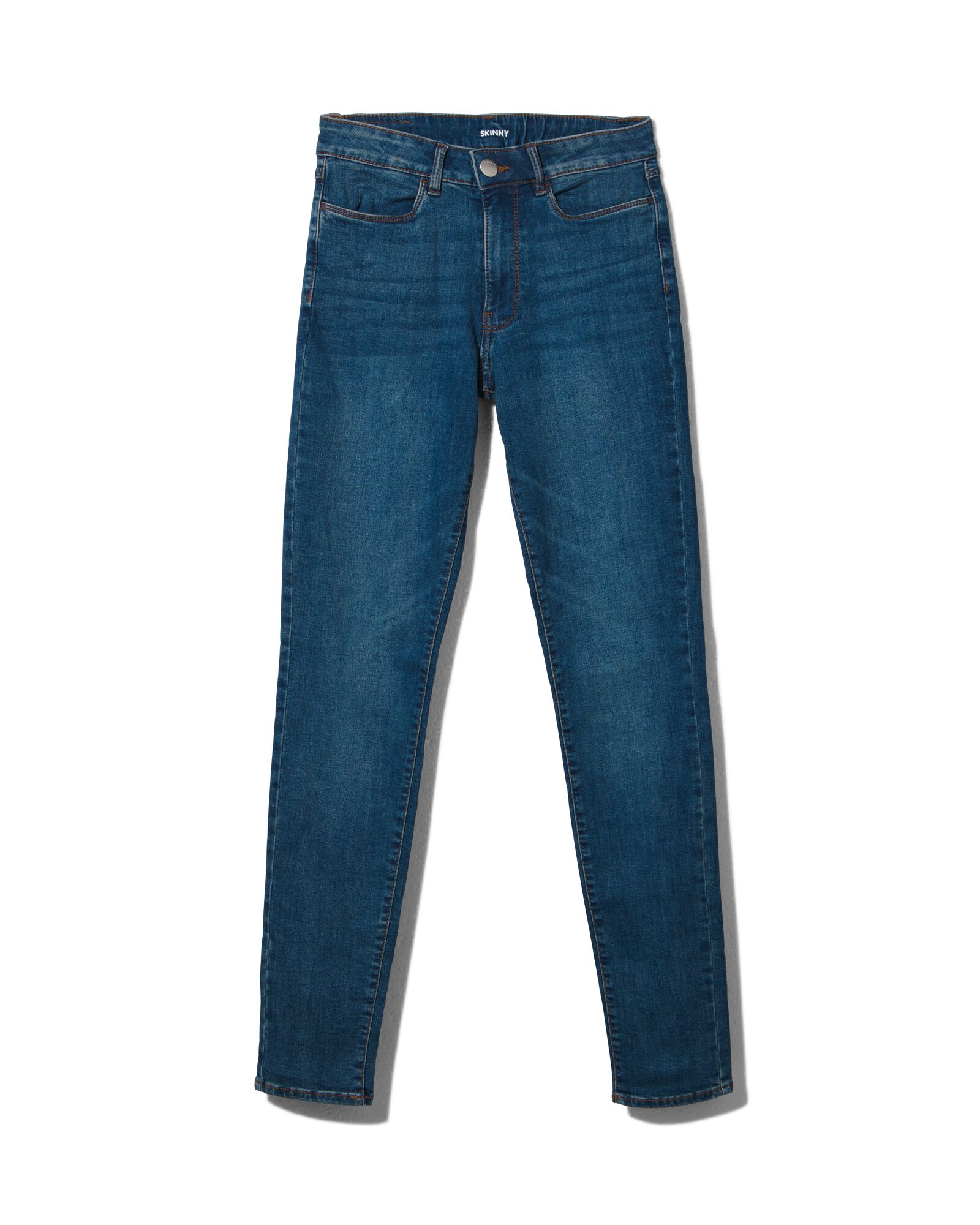 dames jeans - skinny fit middenblauw 44 - 36307525 - HEMA