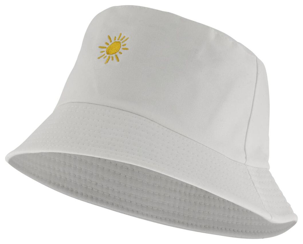 bucket hat met zonnetje - 61170005 - HEMA