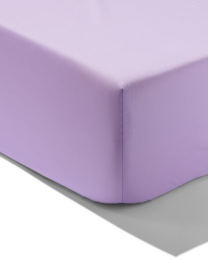 LINDA. hoeslaken percal 180x220 lekker lila - 5183084 - HEMA