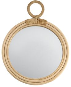 spiegel 27cm rotan - 13212216 - HEMA