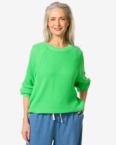 damestrui Olena groen groen - 36281360GREEN - HEMA